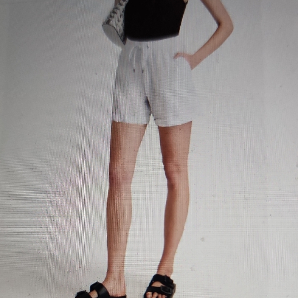 James Perse Cotton White Women's Shorts Size 2